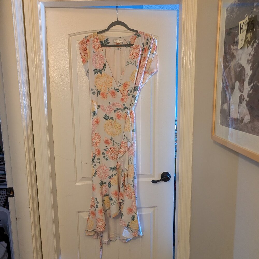 Yumi Kim floral wrap dress